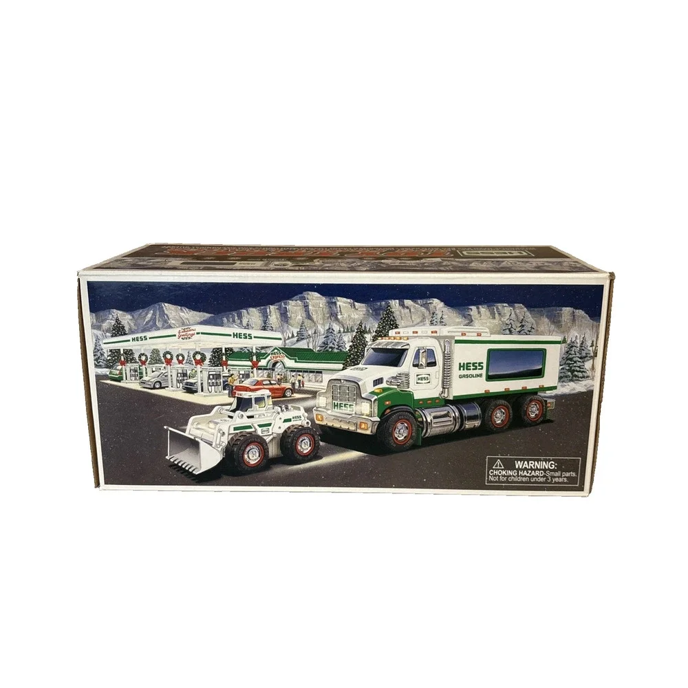 Hess 2008 Toy Truck and Front Loader Collectable New In Original Box